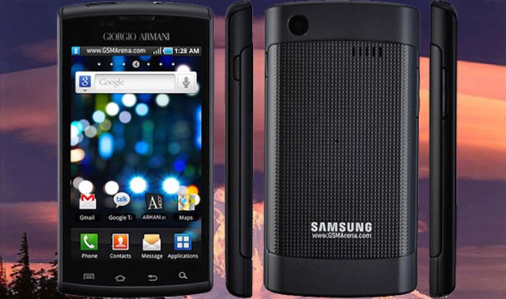 มือถือรุ่นพิเศษ Samsung I9010 Galaxy S Giorgio Armani