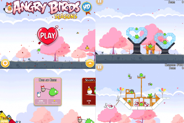 Angry Birds ออกเวอร์ชั่นพิเศษต้อนรับ Valentine