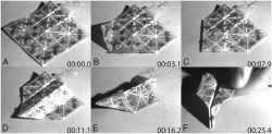 "กระดาษ"หุ่นยนต์พับตัวเองเป็นเครื่องบิน