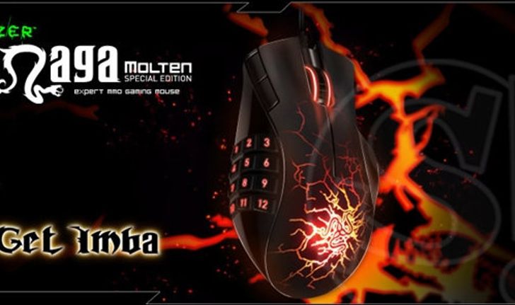 Razer Naga Molten Special Edition เมาส์ MMO 17 ปุ่ม โฉมใหม่ ร้อนแรง โดนใจสุดๆ