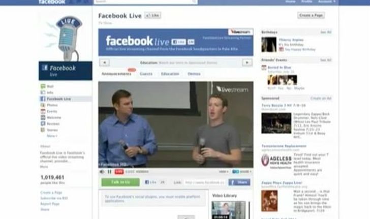 Facebook เพิ่ม"วิดีโอแชท"อัด Google+