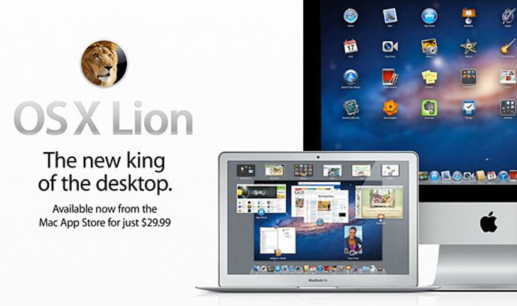 Apple ปล่อย Mac OS X Lion ออกมาให้อัพเดทกันแล้ว!