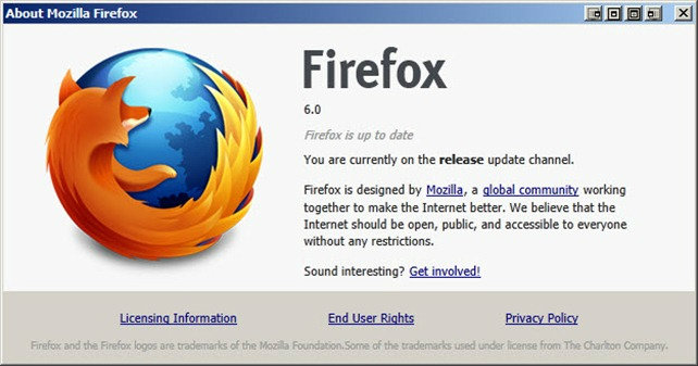 Firefox 6 ตัวจริง ออกแล้วทั้งบนเดสก์ท็อปและมือถือ