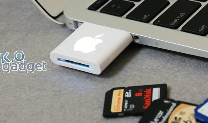 พี่จีนเขาล่ะ! พบกับ iSD Card Reader พร้อมโลโก้ Apple เรืองแสงได้