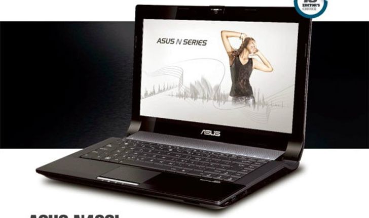 ASUS N43SL เต็มพลังประมวลผล พร้อมลำโพงคุณภาพเยี่ยม