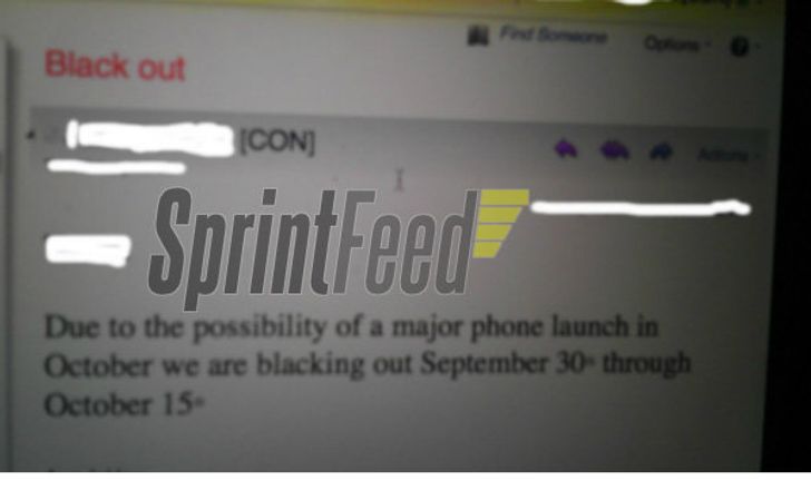 หลุด Sprint ร่อนจดหมายลับแก่พนักงาน