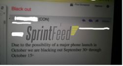 หลุด Sprint ร่อนจดหมายลับแก่พนักงาน