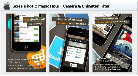App Protography (แอพฯตกแต่งภาพ) iOS : Magic Hour - Camera & Unlimited Filter