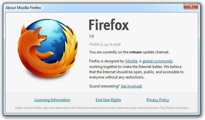 Firefox 7.0 มาแล้วตามไปโหลดกันได้เลย