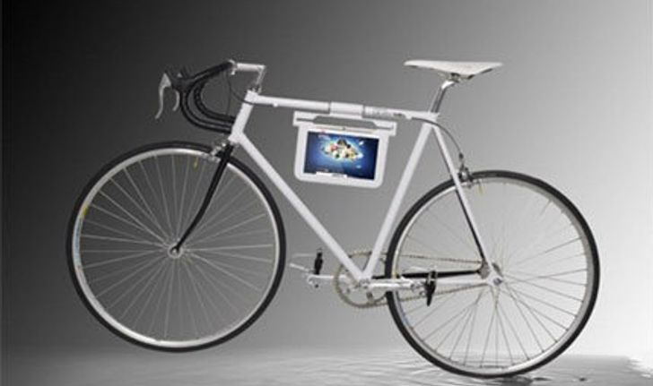 Galaxy Tab 10.1 + จักรยาน Fixed Gear