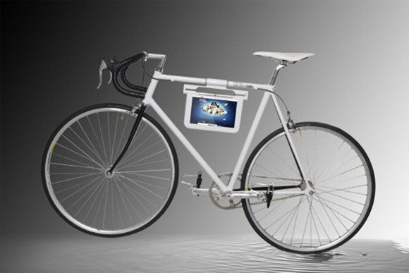 Galaxy Tab 10.1 + จักรยาน Fixed Gear