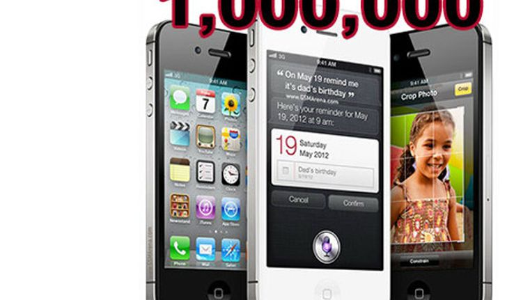 ปรากฎการณ์ ใหม่ 24 ชั่วโมงยอดจอง iPhone 4S ทะลุหลักล้าน