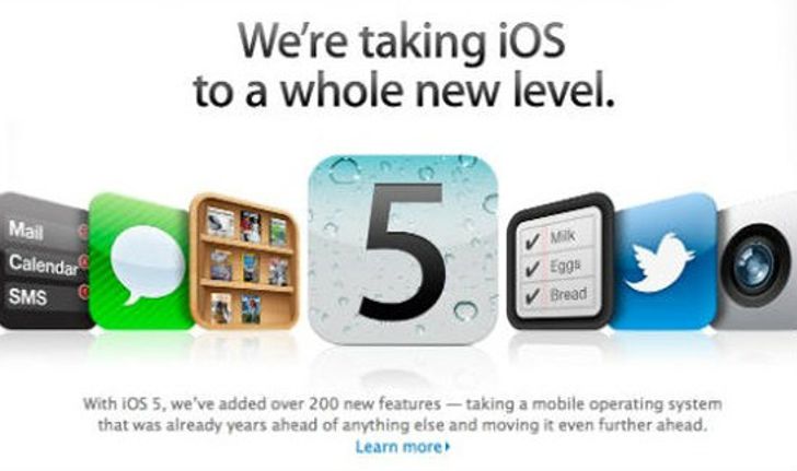 iOS 5 เปิดให้"อัพเกรด"ได้แล้ว แต่ว่า