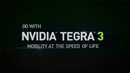 Nvidiaโชว์พลังชิป Tegra 3 ที่มาพร้อมกับQuad-Core