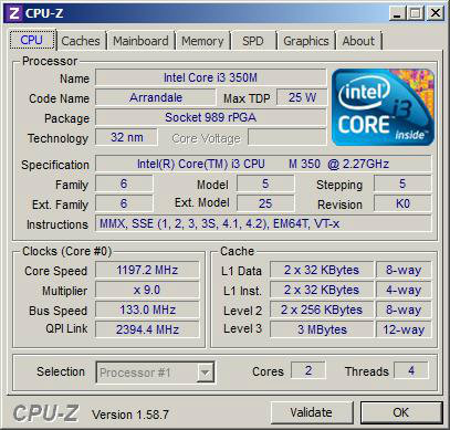  CPU-Z 1.58.7 สุดยอดโปรแกรมเช็คสเปกซีพียูตัวใหม่ 