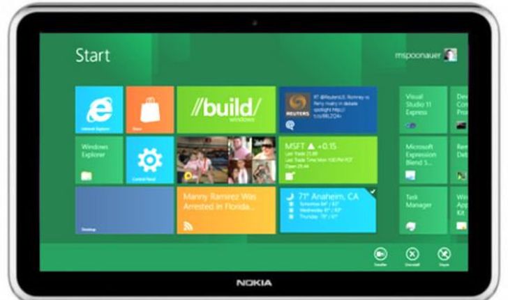 Nokia ฝรั่งเศส เผย แท็บเล็ต (Tablet) Windows 8 มามิถุนายน ปีหน้า