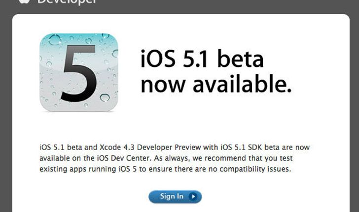 Apple ปล่อย iOS 5.1 beta ให้นักพัฒนาทดสอบแล้ว แต่เผลอหลุดรหัส iPad 2 โมเดลใหม่ติดมาด้วย!