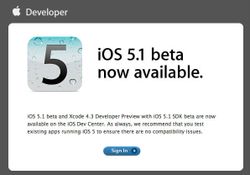 Apple ปล่อย iOS 5.1 beta ให้นักพัฒนาทดสอบแล้ว แต่เผลอหลุดรหัส iPad 2 โมเดลใหม่ติดมาด้วย!