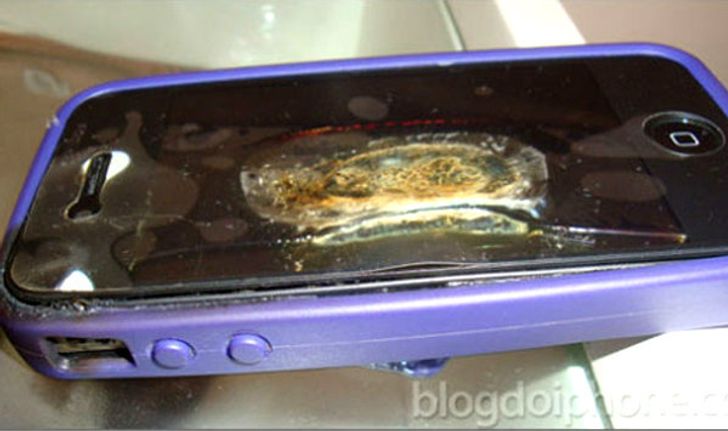 iPhone 4 เกือบระเบิดอีกแล้ว