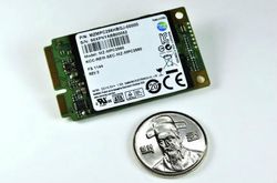 Samsung PM830 หน่วยความจำ SSD แบบ mSATA