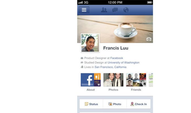 Facebook App ออกอัพเดทเวอร์ชั่น 4.1 เพิ่ม Timeline, หน้า Notification แบบใหม่