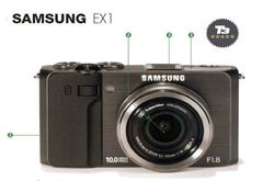 SAMSUNG EX1บอดี้ชั้นเยี่ยมความไวแสงสูงถึง ISO 3200