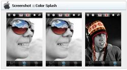 App Protography (แอพฯตกแต่งภาพ) iOS : Color Splash