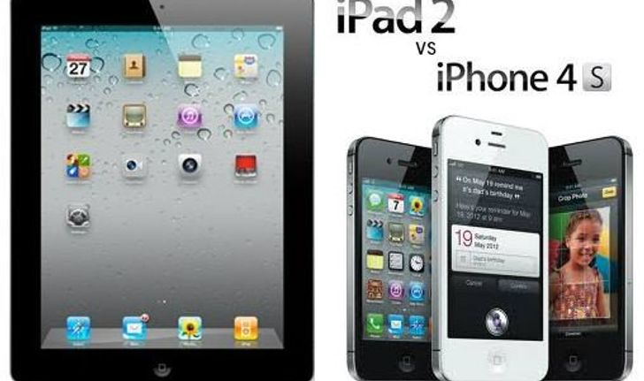 คู่แข่งตัวฉกาจของ iPad2 คือ iPhone 4s