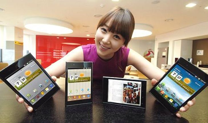 LG Optimus Vu คู่แข่ง Galaxy Note
