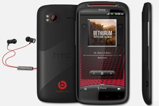 HTC SENSATION XE + BEATS AUDIO คุณภาพเสียงเต็มพลัง