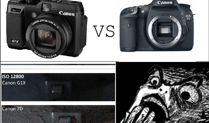 อาไรว้า! Canon G1X กล้องคอมแพกต์เอาชนะน็อก 7D อย่างเป็นเอกฉันท์