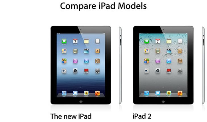 เปรียบเทียบสเปค New iPad และ iPad 2 ดีขึ้นอย่างไรต้องไปติดตาม!