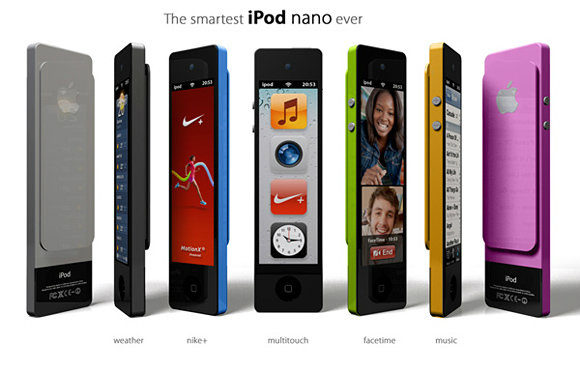 ตามไปดูคอนเซ็ปท์ iPod nano เจ๋งๆ อีกตัว