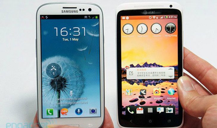 เทียบ Samsung Galaxy S III กับมือถือตัวท็อป iPhone 4S, HTC One X, Nokia Lumia 900