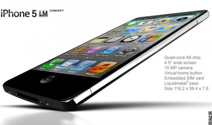 แหล่งข่าวเผย ไอโฟน 5 (iPhone 5) เปิดตัวก.ย.นี้ หลังเปิดตัว ไอแพด (iPad) ขนาด 7 นิ้ว 1 เดือน