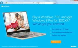 พีซี Win7 อัพฯ Win8 Pro แค่ 450 บ.?