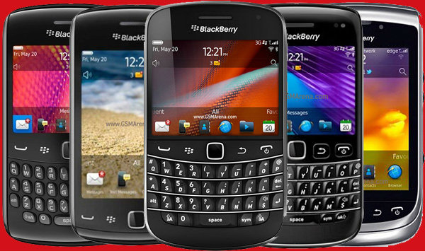 อัพเดทราคามือถือ BlackBerry ทั้ง ราคากลาง และ ราคาศูนย์