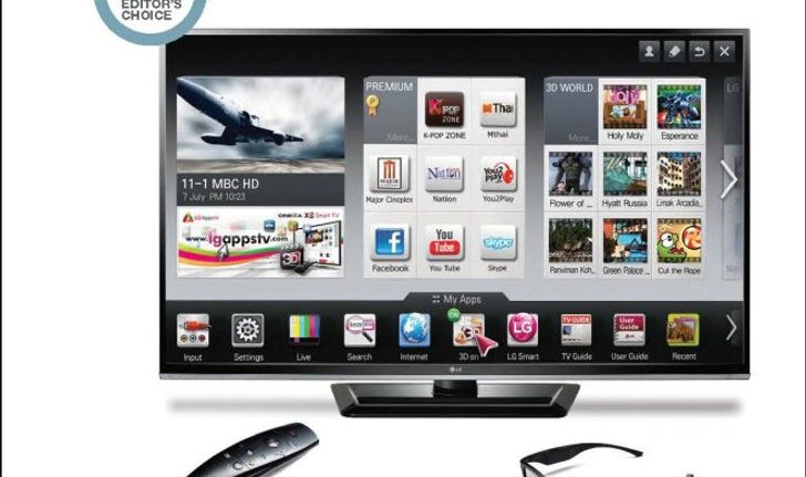 LG PM4700 3D PLASMA TV ฟังก์ชัน Smart TV เพื่อชีวิตออนไลน์สมบูรณ์แบบ