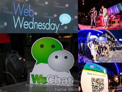 WeChat บุกงาน Web Wednesday