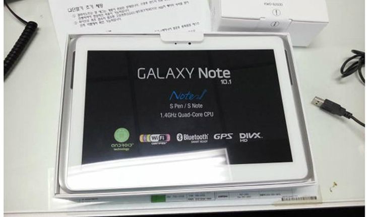 รีวิว Galaxy Note 10.1 เผย เครื่องมีแรม 2 กิกะไบต์