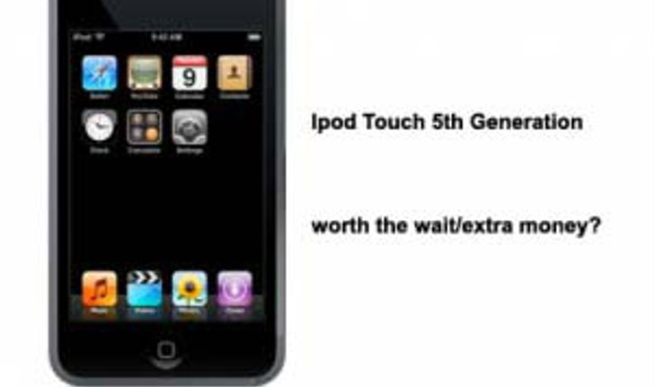 คาด iPod Touch Gen 5 ออกไม่น่าเกินปลายปีนี้