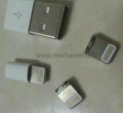 ภาพชิ้นส่วน Dock Connector แบบใหม่?