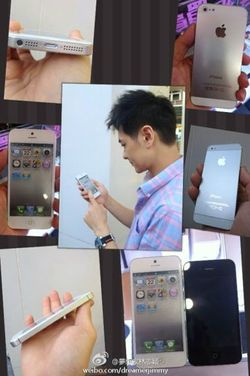 อุ๊ปส์!!! ดาราจีนโชว์ภาพ iPhone 5