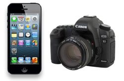 ประชันความคมชัดของกล้อง iPhone 5 vs Canon 5D Mark III