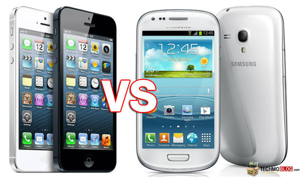 iPhone 5 vs Samsung Galaxy S3 mini