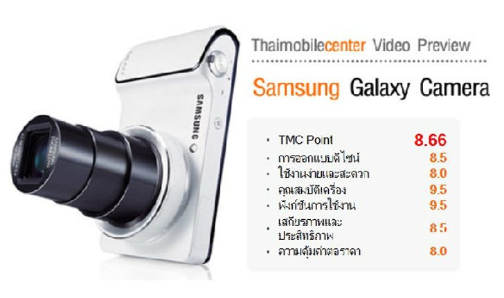 พรีวิว (Preview) Samsung Galaxy Camera สมาร์ทคาเมร่า ที่เป็นได้มากกว่า กล้องดิจิตอ