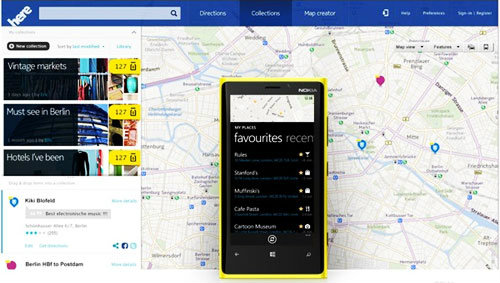 Nokia เปิดบริการใหม่ "Here" ระบบแผนที่รุกตลาด ios & android