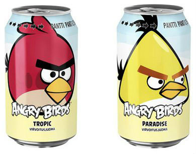 น้ำอัดลม Angry Birds ครองตำแหน่งน้ำอัดลม อันดับ 1 ในฟินแลนด์ แซงหน้า Coke และ Pepsi
