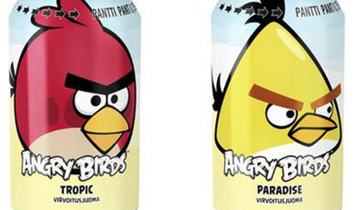 น้ำอัดลม Angry Birds ครองตำแหน่งน้ำอัดลม อันดับ 1 ในฟินแลนด์ แซงหน้า Coke และ Pepsi