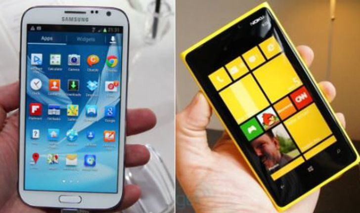 Galaxy Note 2 กับ Lumia 920 เลือก?